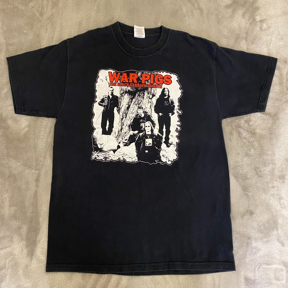Vintage Black Sabbath War Pigs Tribute T Shirt